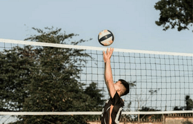 Volley ball - sport en pratique libre 1 volleyball