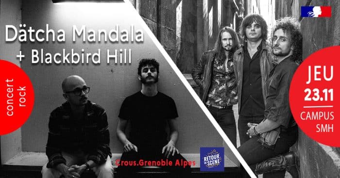 BLACKBIRD HILL + DATCHA MANDALA 1 concert 23nov eventfacebook
