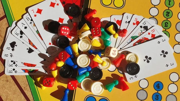 a close up of a bunch of buttons on a table