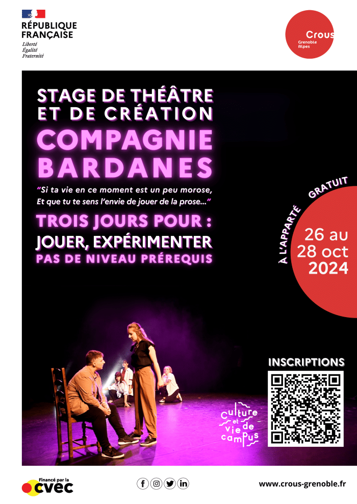 Stage de création avec la Cie Bardanes 1 2 min