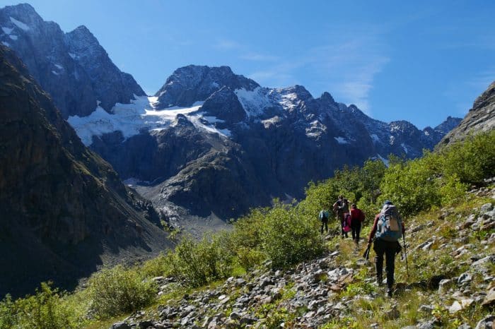 Weekend rando bivouac dans les Ecrins 1 vallon refuge carrelet ecrins berarde