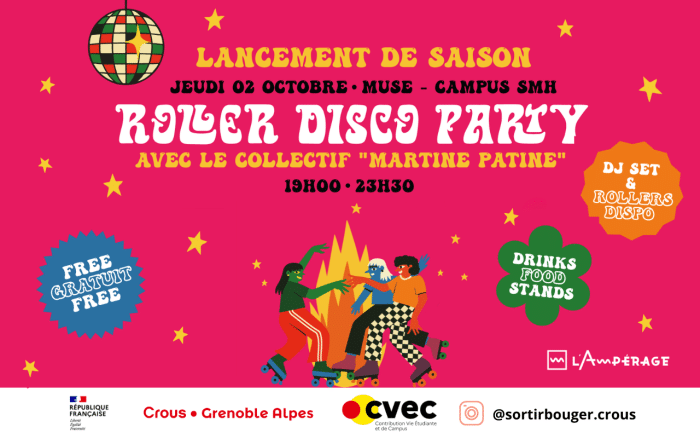 ✨ Roller Disco Party : ça roule fort sur le dancefloor ✨ 1 ROLLER DISCO PARTY