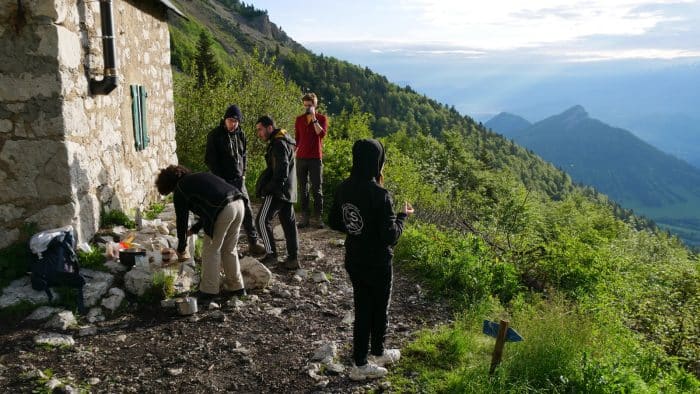 Rando des vacances : 3 jours à la découverte du Trièvres dans le Vercors ! 1 bivouac cabane crous trieves