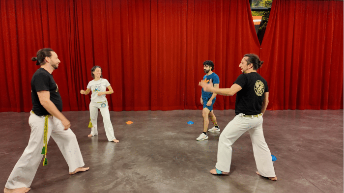 Capoeira : un art qui joue, qui combat, qui danse ! 1 Photo d'un cours de Capoeira financé par la CVEC