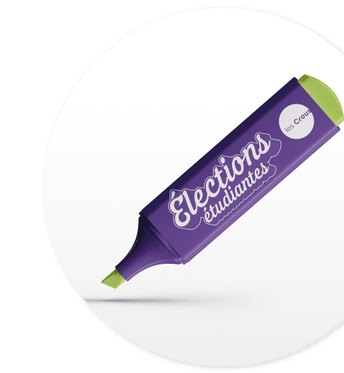 Election des représentants étudiants au conseil d'administration du Crous 1 votetest 1