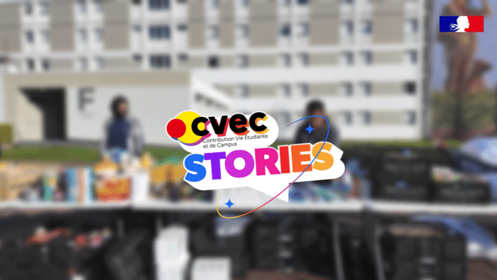 Image d'une CVEC Stories de Génération Précarité avec le logo CVEC Stories