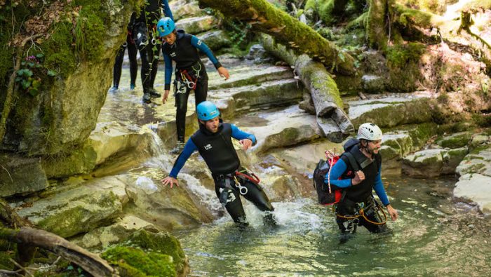 Canyon Angon Canyoning Annecy Monte Medio 15