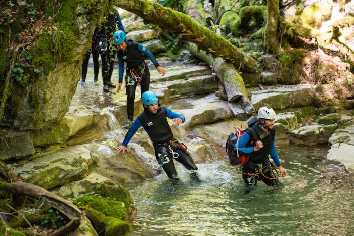 Canyoning – Journée découverte 1 Canyon Angon Canyoning Annecy Monte Medio 15